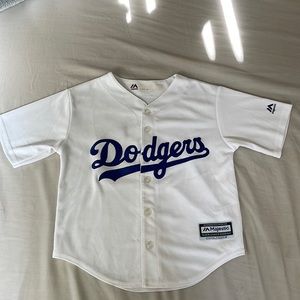 Little kids Dodgers baseball jersey